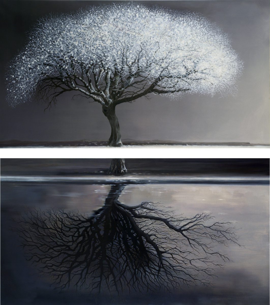 White tree,black tree, Sandra Derks