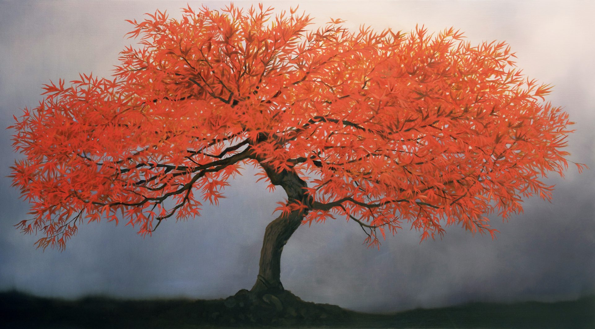 Red tree, Sandra Derks
